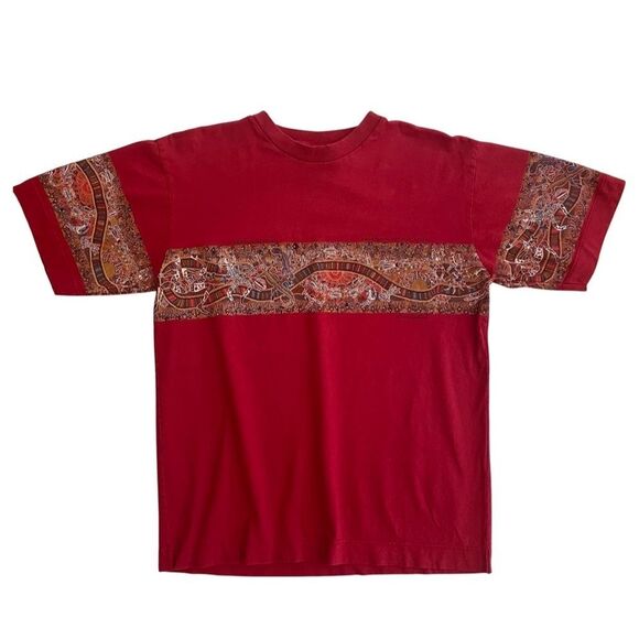 VINTAGE Danny Eastwood Aboriginal Art Australia Gooses T-Shirt Unisex - Picture 1 of 7